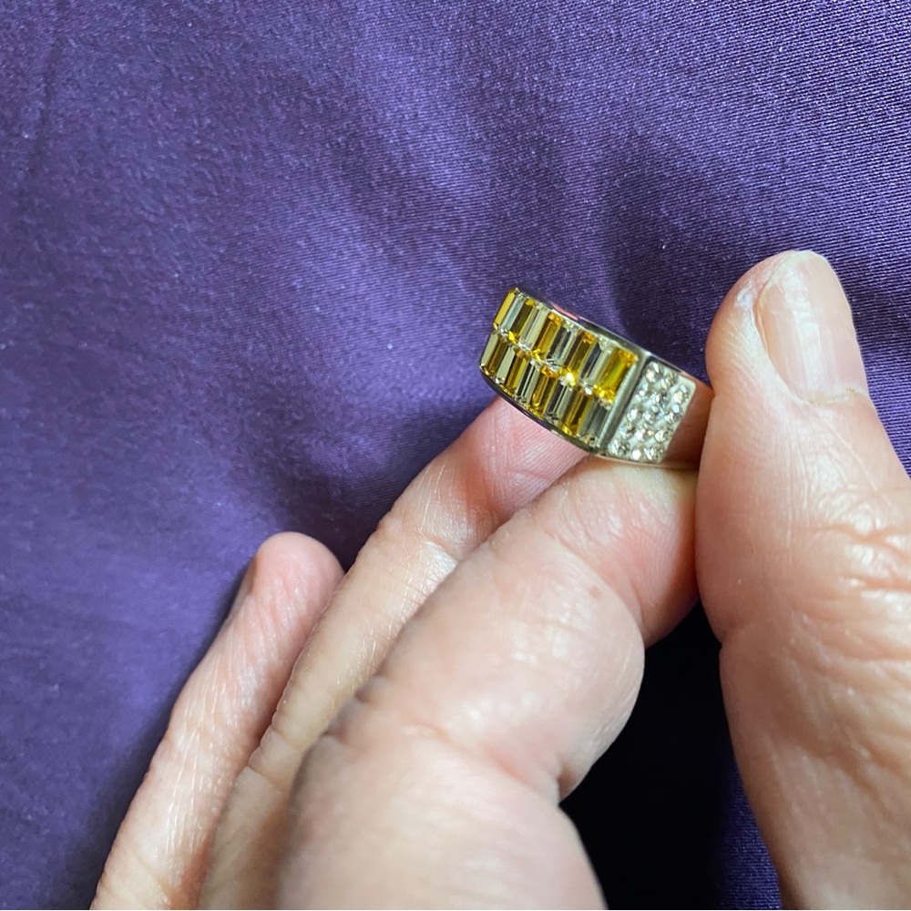 Gold and Silver Minimalist Ring Wearable